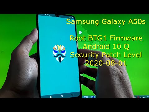 How to Root Samsung Galaxy A50s BTG1 Firmware Android 10