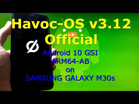 Havoc-OS v3.12 Official Android 10 for Samsung Galaxy M30s