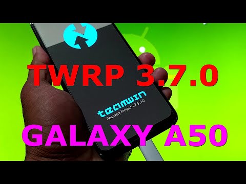 TWRP 3.7.0 for Samsung Galaxy A50 A505x Update: 20221026