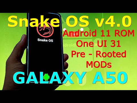 Snake OS v4.0 ROM for Samsung Galaxy A50 Android 11 One UI 3.1