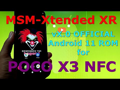 MSM-Xtended XR vX.0 OFFICIAL for Poco X3 NFC (Surya) Android 11
