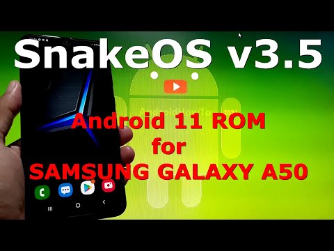 Snake OS v3.5 Custom ROM for Samsung Galaxy A50 Android 11 One UI 3.1