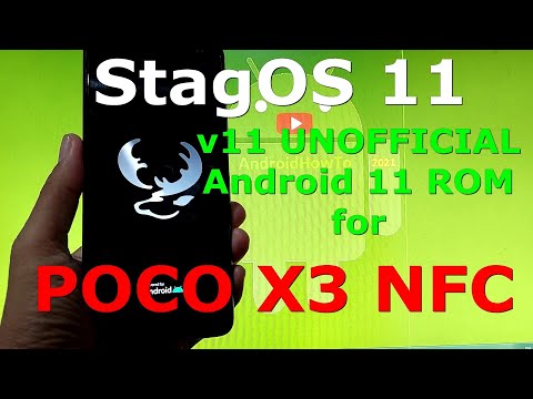StagOS 11 UNOFFICIAL for Poco X3 NFC ( Surya ) Android 11