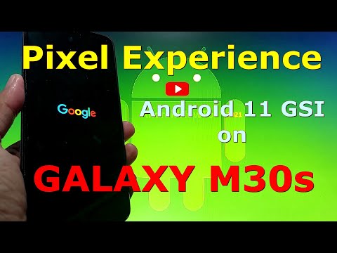 Pixel Experience Android 11 for Samsung Galaxy M30s - GSI