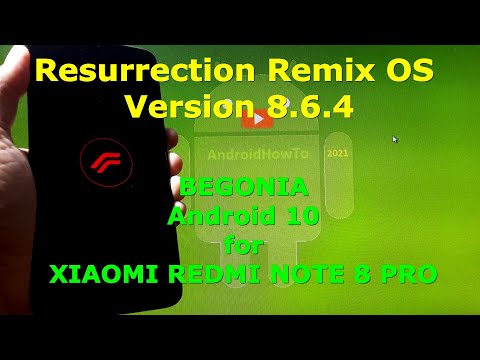 Resurrection Remix OS 8.6.4 Android 10 Official for Redmi Note 8 Pro - Begonia