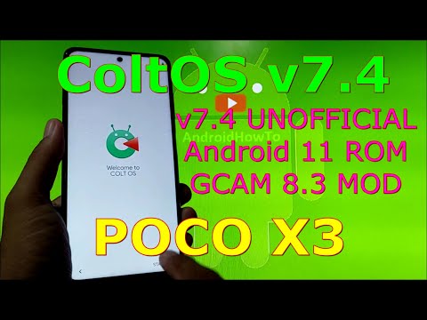 ColtOS v7.4 for Poco X3 NFC (Surya) Android 11 ROM