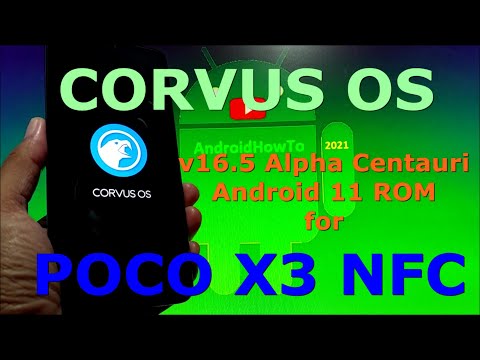 Corvus-OS v16.5 Alpha Centauri for Poco X3 NFC (Surya)
