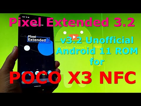 Pixel Extended 3.2 Unofficial for Poco X3 NFC (Surya) Android 11