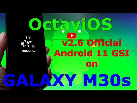 OctaviOS v2.6 Official on Samsung Galaxy M30s - Android 11 GSI