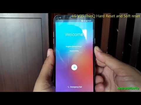 LG V35 ThinQ Hard Reset and Soft reset