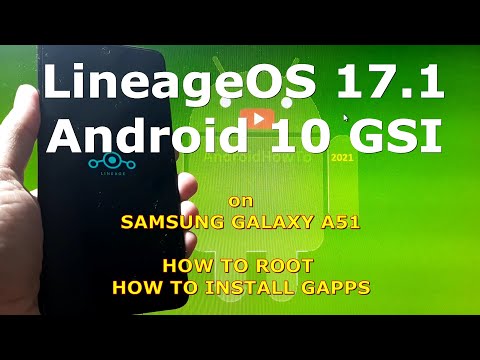 LineageOS 17.1 Android 10 for Samsung Galaxy A51 Super Image Partition