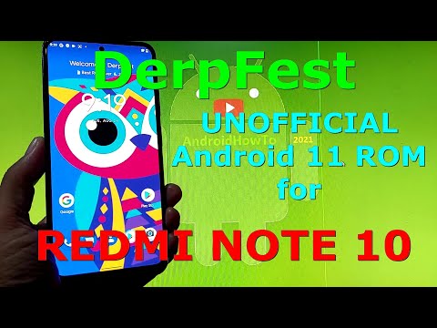 DerpFest ROM for Redmi Note 10 ( Mojito ) Android 11