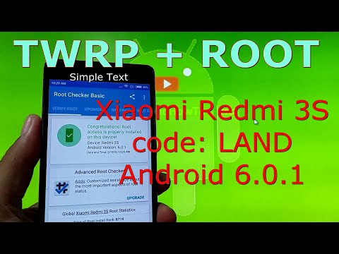 Flashing TWRP and Root Redmi 3S Android 6.0.1