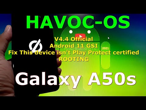 Havoc-OS v4.4 Official for Samsung Galaxy A50s - Android 11 GSI