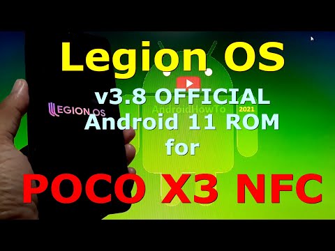 LegionOS v3.8 for Poco X3 NFC (Surya) Android 11