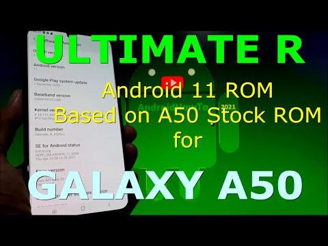 Ultimate R ROM for Samsung Galaxy A50 Android 11 One UI 3.1