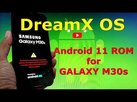 DreamX OS One UI 3.1 for Samsung Galaxy M30s Android 11