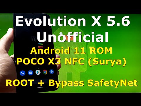 Evolution X 5.6 Unofficial for Poco X3 [surya] Android 11