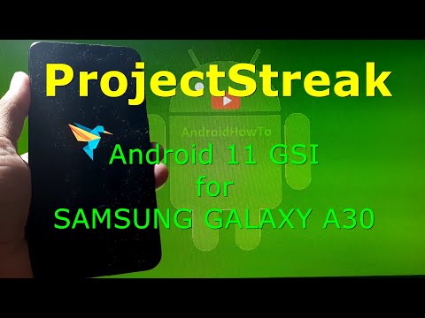 ProjectStreak Android 11 for Samsung Galaxy A30