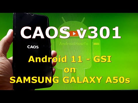 CAOS v301 Android 11 for Samsung Galaxy A50s Update: 210307