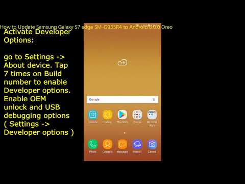 How to Update Samsung Galaxy S7 edge SM-G935R4 to Android 8.0.0 Oreo