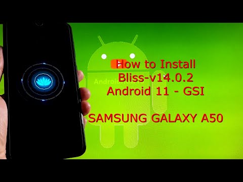 Bliss-v14.0.2 for Samsung Galaxy A50 Android 11 GSI + Root