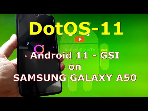 DotOS-11 Android 11 for Samsung Galaxy A50 - Custom ROM
