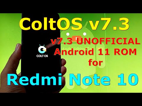 ColtOS v7.3 UNOFFICIAL for Redmi Note 10 ( Mojito / Sunny ) Android 11