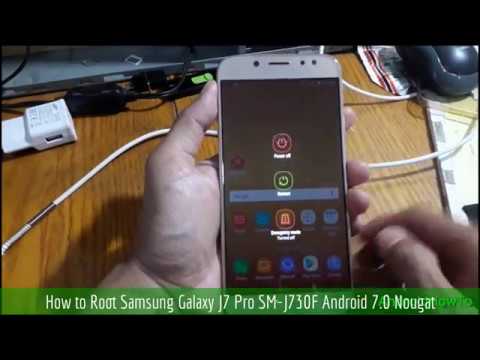 How to Root Samsung Galaxy J7 Pro SM-J730F Android 7.0 Nougat