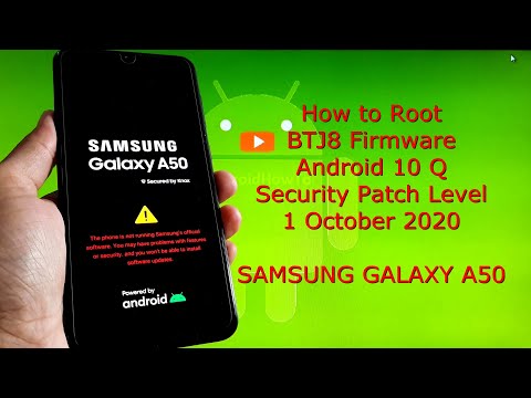 How to Root Samsung Galaxy A50 BTJ8 Firmware with Magisk v21.0 Android 10