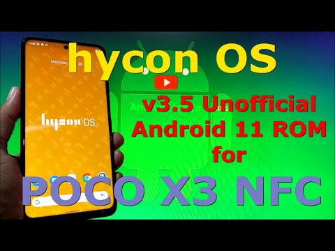 HyconOS v3.5 Unofficial for Poco X3 NFC (Surya) Android 11