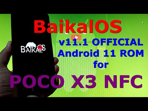BaikalOS 11.1 OFFICIAL for Poco X3 NFC (Surya) Android 11