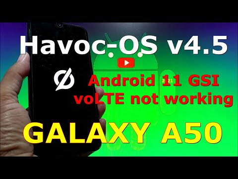 Havoc-OS v4.5 Official Android 11 GSI on Samsung Galaxy A50
