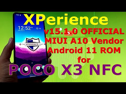 XPerience v15.1.0 OFFICIAL for Poco X3 NFC (Surya) Android 11