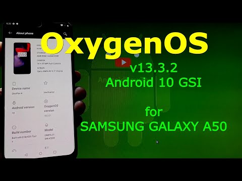 Oxygen OS Android 10 for Samsung Galaxy A50 - 20200515