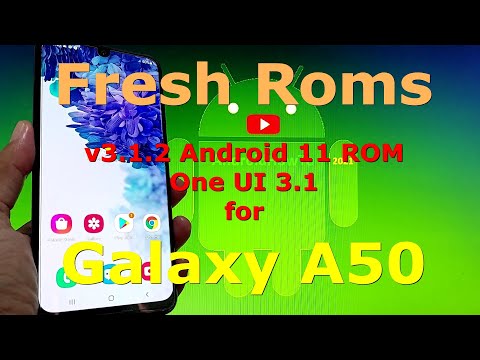 Fresh Roms Android 11 for Samsung Galaxy A50 One UI 3.1