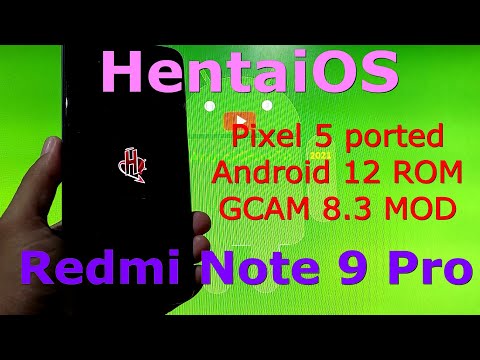 HentaiOS for Redmi Note 9 Pro Android 12 ROM