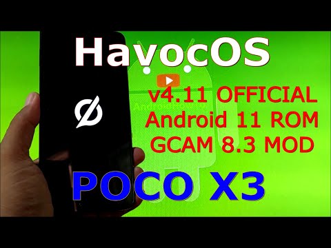 HavocOS v4.11 OFFICIAL for Poco X3 NFC (Surya) Android 11 ROM