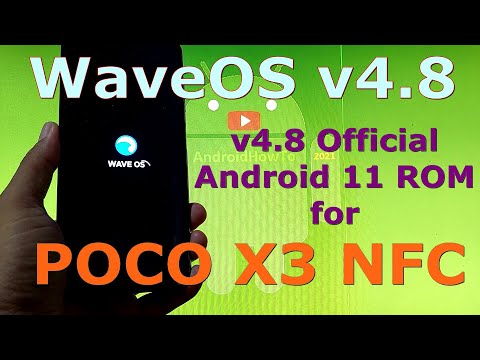 WaveOS v4.8 Official for Poco X3 NFC (Surya) Android 11