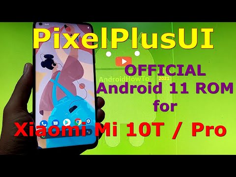 PixelPlusUI Official for Xiaomi Mi 10T / Mi 10T Pro ( Apollo / Pro ) Android 11 ROM