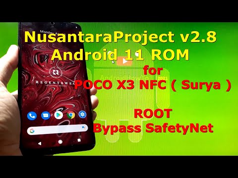 NusantaraProject v2.8 Official for Poco X3 NFC (Surya) Android 11
