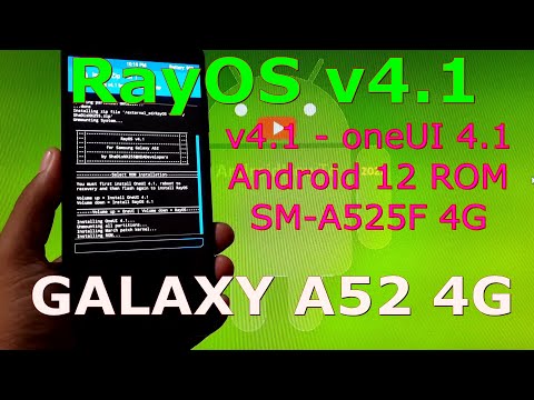 RayOS v4.1 Android 12 based on OneUI 4.1 for Samsung Galaxy A52 4G