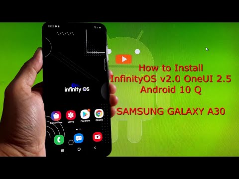 InfinityOS v2.0 OneUI 2.5 for Samsung Galaxy A30 Android 10 Q