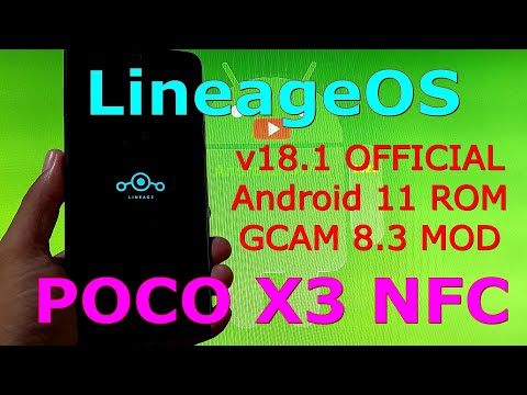 LineageOS v18.1 for Poco X3 NFC (Surya) Android 11 ROM Update:2021-12-06