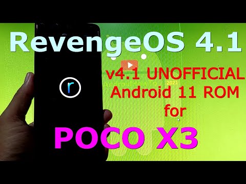 RevengeOS 4.1 UNOFFICIAL for Poco X3 NFC (Surya) Android 11 ROM