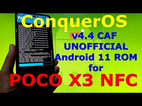 ConquerOS 4.4 CAF for Poco X3 NFC (Surya) Android 11