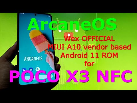 ArcaneOS Wex OFFICIAL for Poco X3 NFC (Surya) Android 11