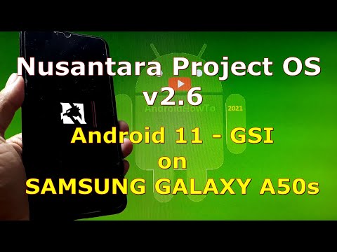 Nusantara Project OS v2.6 Android 11 for Samsung Galaxy A50s