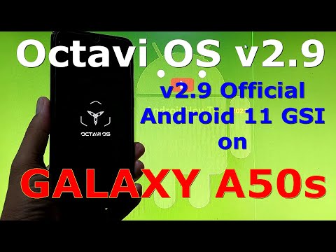Octavi OS v2.9 Official on Samsung Galaxy A50s Android 11 GSI ROM