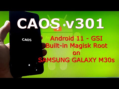 CAOS v301 Android 11 for Samsung Galaxy M30s Update: 210307 Built-in Magisk Root